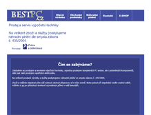 Tablet Screenshot of bestpc.cz